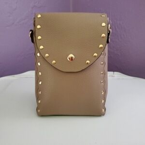 Khaki Crossbody Pouch/Bag